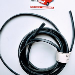 Rubber U profiel zonder metaal 8mm P.M. Classic-MINI