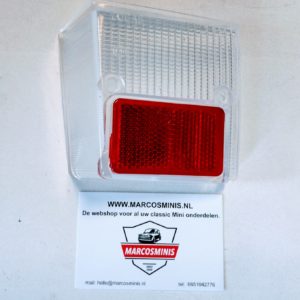 Glas achteruitrijverlichting links classic MINI