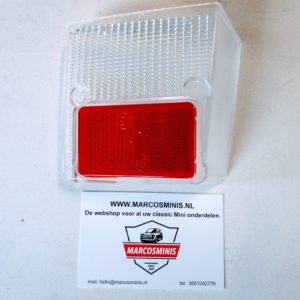 Glas achteruitrijverlichting rechts classic MINI