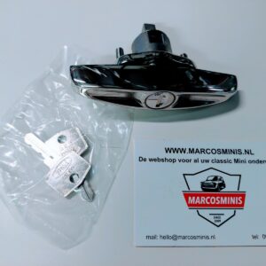 Hendel achterklep met sleutel Classic-MINI