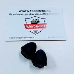 Rubbers tbv kentekenplaat classic-MINI
