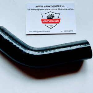 Koelwater slang bovenste 1000cc zwart silicone CLASSIC-MINI
