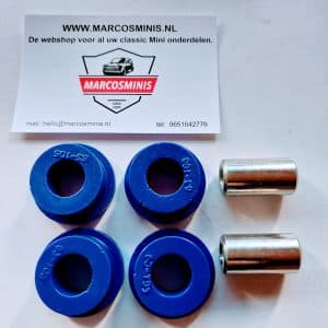 Poly motorsteunrubbers onderste classic MINI