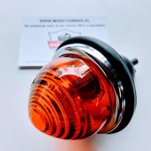 Dubbelpolige lamp oranje classic MINI