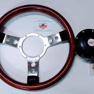 Houten stuur Mountney met boss classic-MINI
