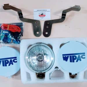 Verstralers WIPAC met beugels en universele aansluitset R55-56-57 NEW-MINI