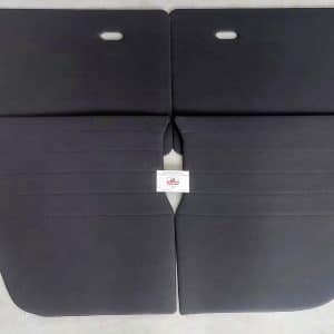 Deurkaarten set zwart 5 baans classic MINI