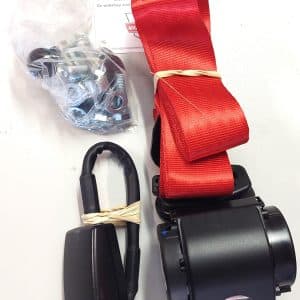 Gordel rood voor classic MINI