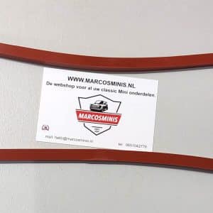 Silicone klepdekselpakking 11 bouts classic-MINI