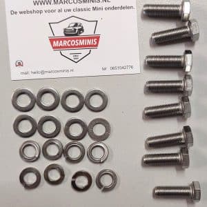Montageset achtersubframe beugels classic-MINI