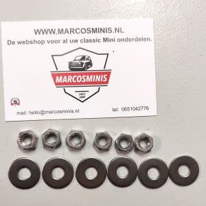 Montageset bumpers metrisch classic-MINI