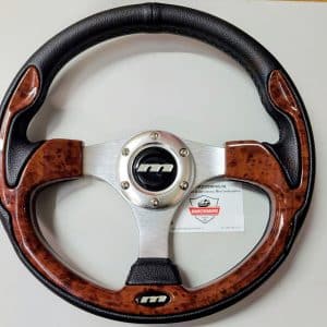 Stuur met hout inleg Mountney classic-MINI