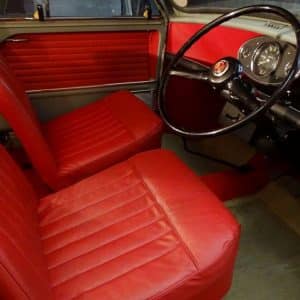 Bekleding stoelen en achterbank classic MINI