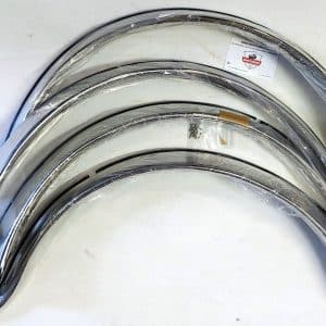 RVS spatbord verbreder set classic-MINI