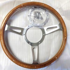 Houten stuur licht Mountney met naaf Classic- Mini