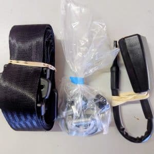 Gordel zwart voorzijde statisch classic-MINI