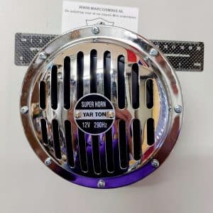Claxon chroom, 15cm classic-CAR
