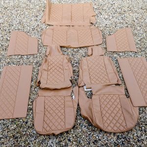 Stoelhoezen bruin classic-Mini